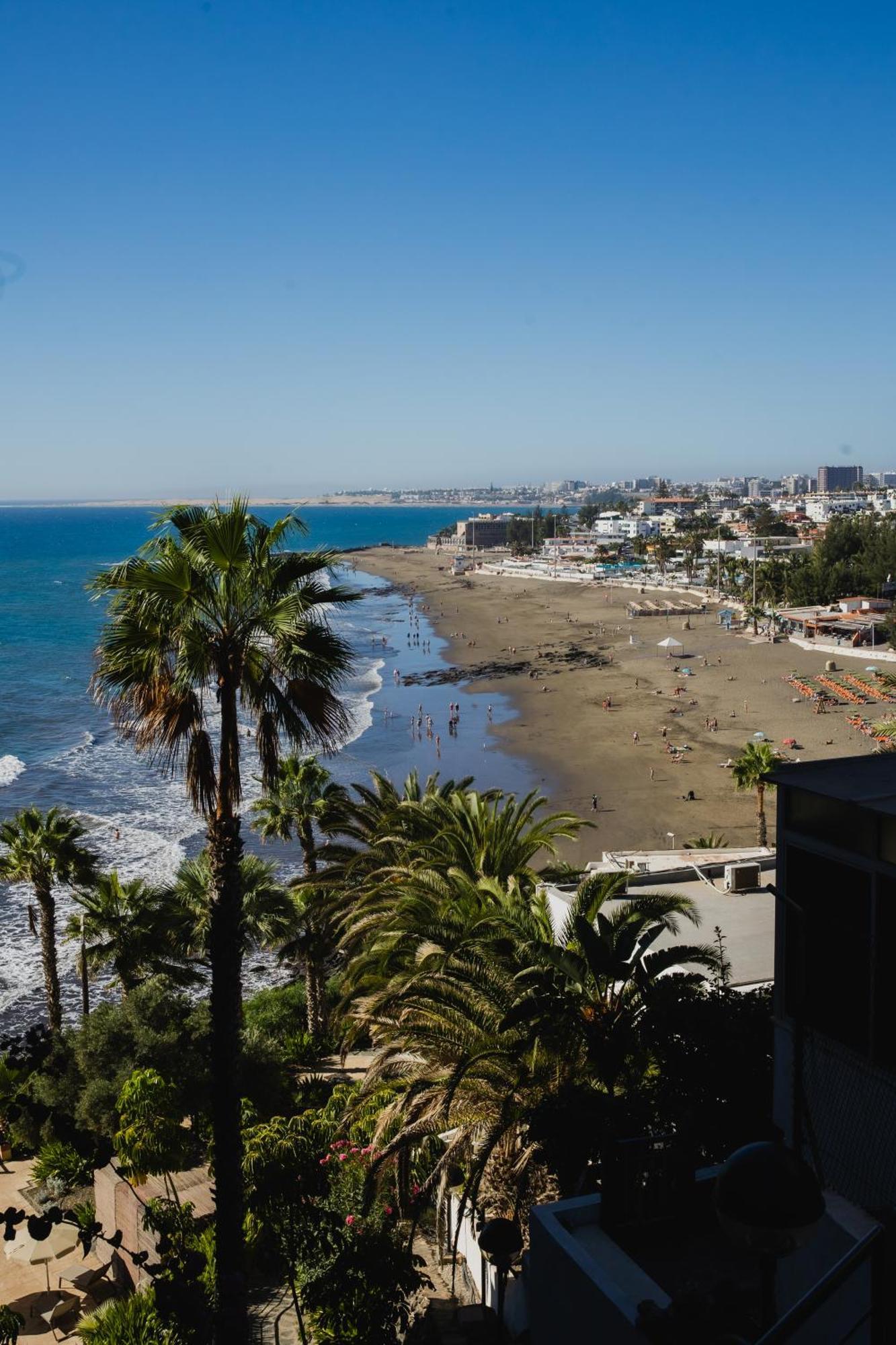 Sobre El Mar Con Vistas A Las Dunas De Maspalomas San Agustín المظهر الخارجي الصورة