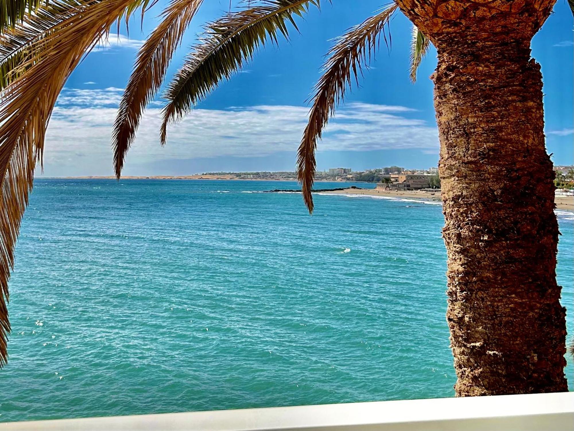 Sobre El Mar Con Vistas A Las Dunas De Maspalomas San Agustín المظهر الخارجي الصورة